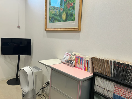 【充実のエンタメ】テレビ＆漫画完備